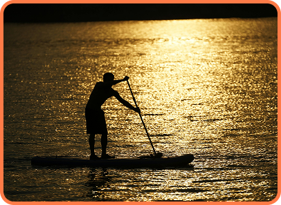 sunsetpaddleboard